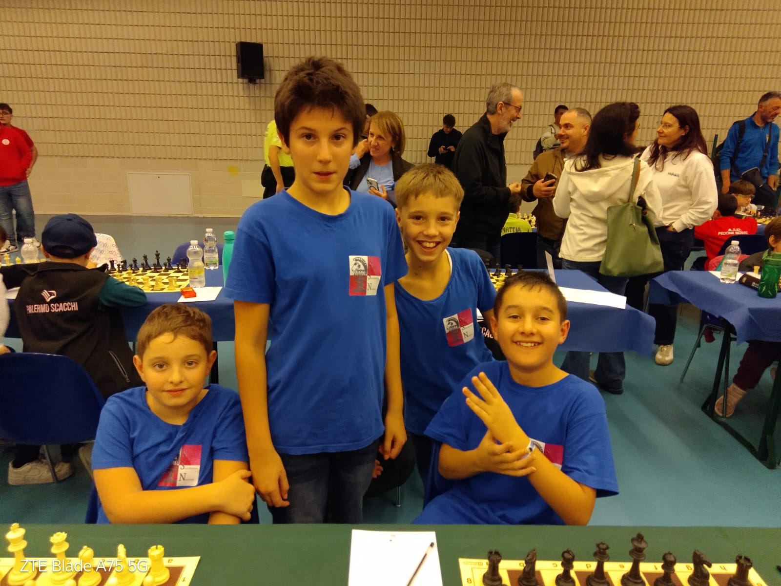 Scacchistica Novarese u12 ottava al CIS 2025