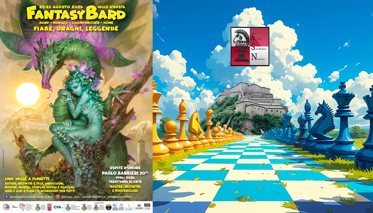 La Scacchistica Novarese al Fantasy Bard: